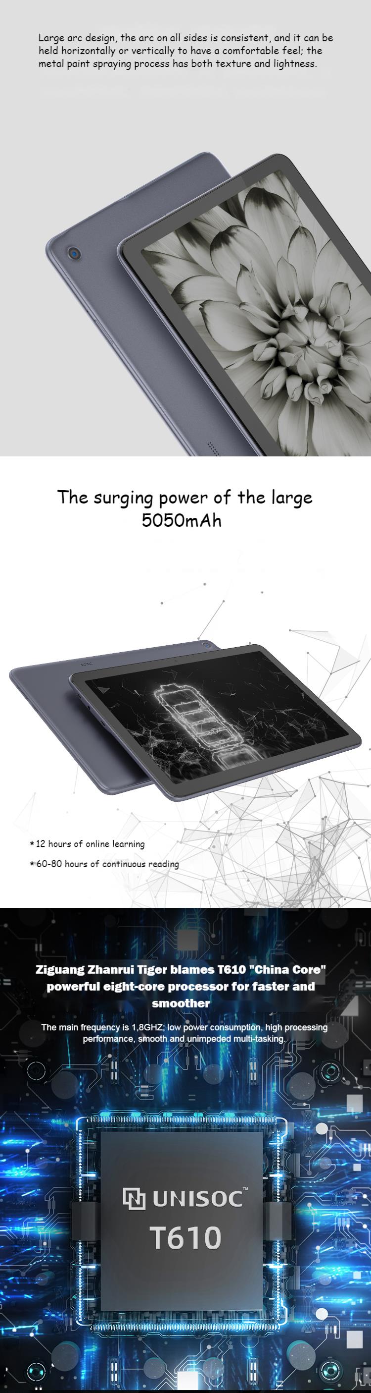 Hisense Q5 10.5 Inch Ink E ink Rlcd Alternative Screen Tablet Protect Eye Androidd10  Single Sim HDMI Ebook Reader Kindle