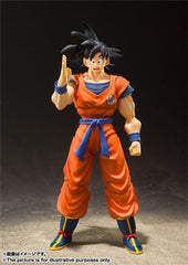 SHF youth Son Goku Action Figure Toys For Kids Anime Dragon-Ball Red Goku Kakarotto Soldier Face Changing Dolls Gift Collectible