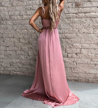 Women Elegant Multi-layer Ruffles Irregular Party Dresses Casual Sleeveless Sling Beach Long Dress Sexy V Neck Draped Maxi Dress