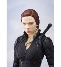 Original BANDAI SHF Marvel Avengers: Endgame Black Widow Scarlett Johansson PVC Action Figure Collection Model Toys Gift For Chi