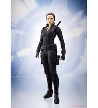 Original BANDAI SHF Marvel Avengers: Endgame Black Widow Scarlett Johansson PVC Action Figure Collection Model Toys Gift For Chi