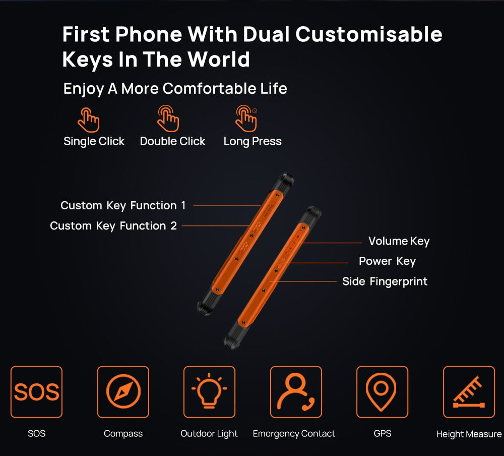 DOOGEE S97 Pro Rugged Phone Laser Range finder