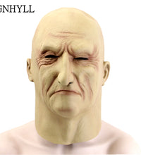 Realistic Latex Old Man Mask Male Disguise Halloween Cosplay Prop - astore.in